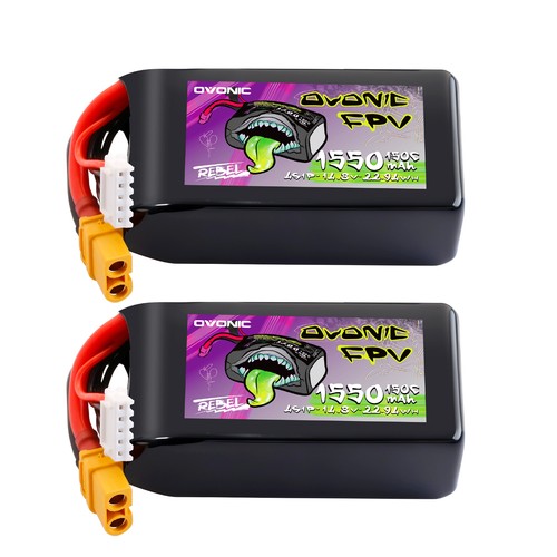 Ovonic rebel 1550mah 150c - rebel,