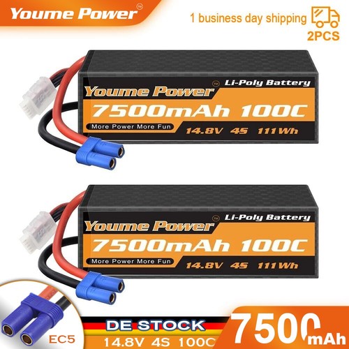 Stück 8v 7500mah - 2, 4s