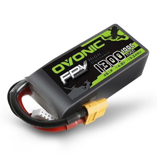 Ovonic 1300mah lipo akkus - 1300mah, 4s