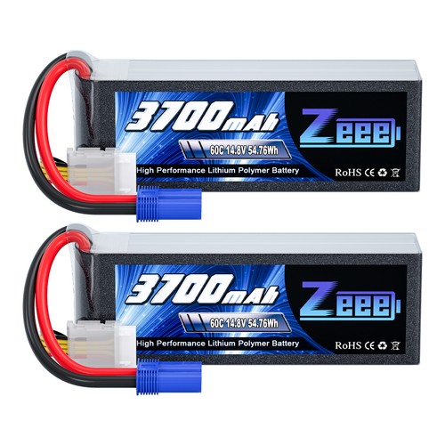 Zeee 3700mah lipo akku - 2x,