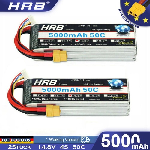2stück 5000mah 4s lipo - 14,8v,