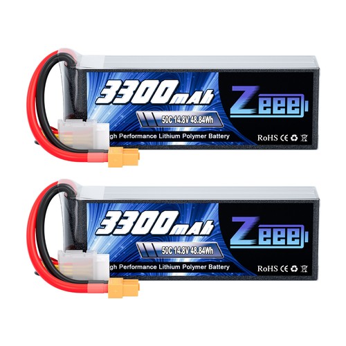 Zeee 3300mah 4s lipo - 2x,