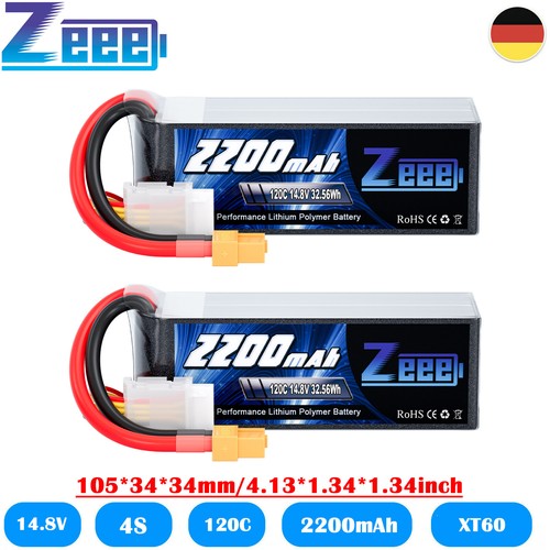 Zeee 4s lipo - 2x, 14.8v
