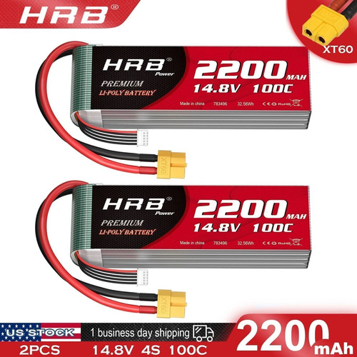 2stück 2200mah xt60 - 4s,